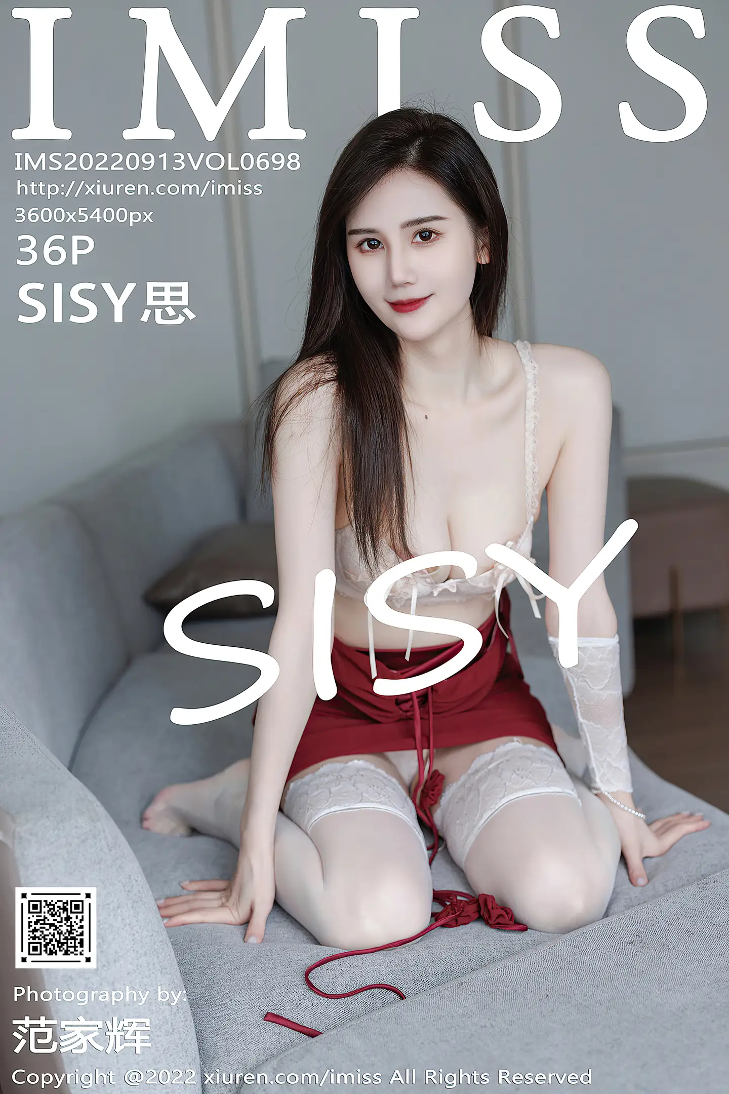 [IMISS爱蜜社]Vol.698_模特LindaLinda私房脱暖色连衣裙露花纹内衣秀完美身材诱惑写真36P-秀人网 - XiuRen.Xyz